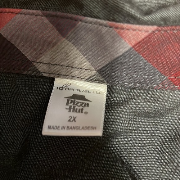 2 iq apparel llc size 2x grey button down shirt - Picture 3 of 3